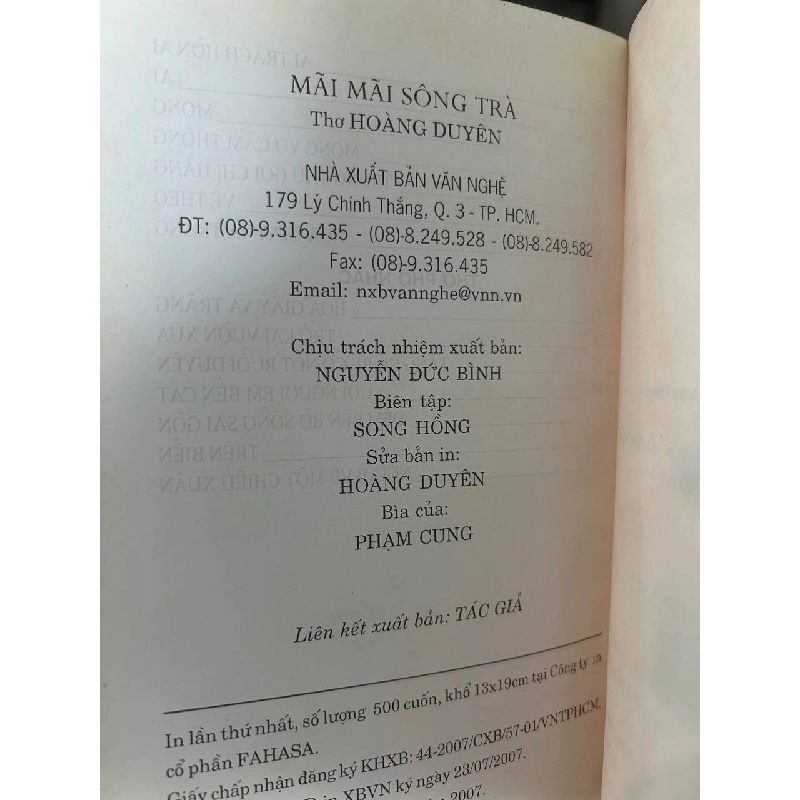 Mãi Mãi Sông Trà - Hoàng Duyên 933598