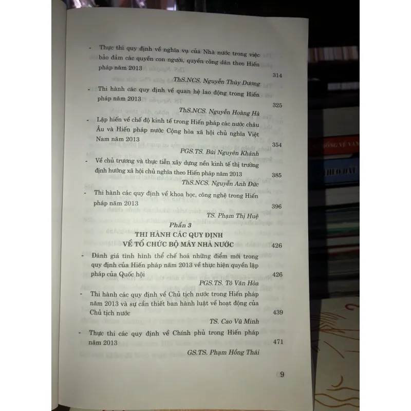 Thi hành hiến pháp năm 2013 - Thực trạng và những vấn đề đặt ra  754003