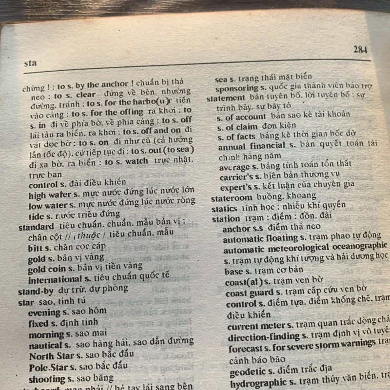 Từ điển hàng hải Anh - Việt 707068