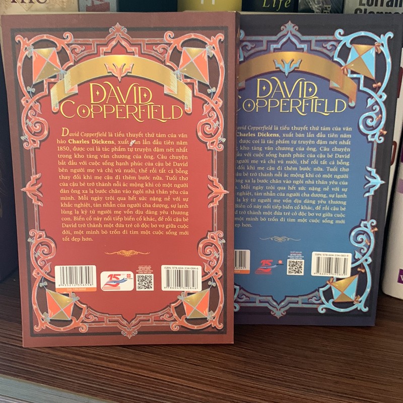 Sách văn học : David Copperfield (bộ 2tập) mới 98% 149672