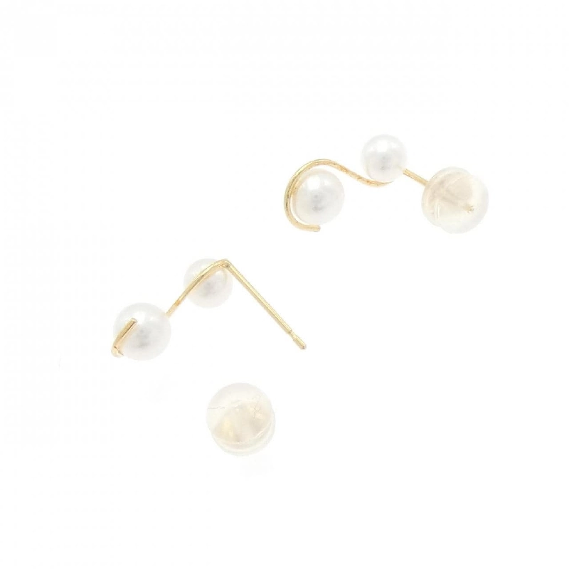 K18YG Bông tai ngọc trai Akoya - Hàng hiệu Chính hãng 871370