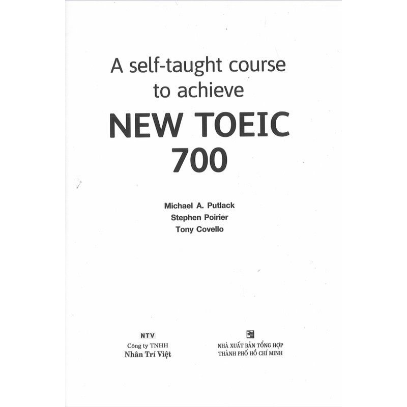 NEW TOEIC 700 + File Audio 154209