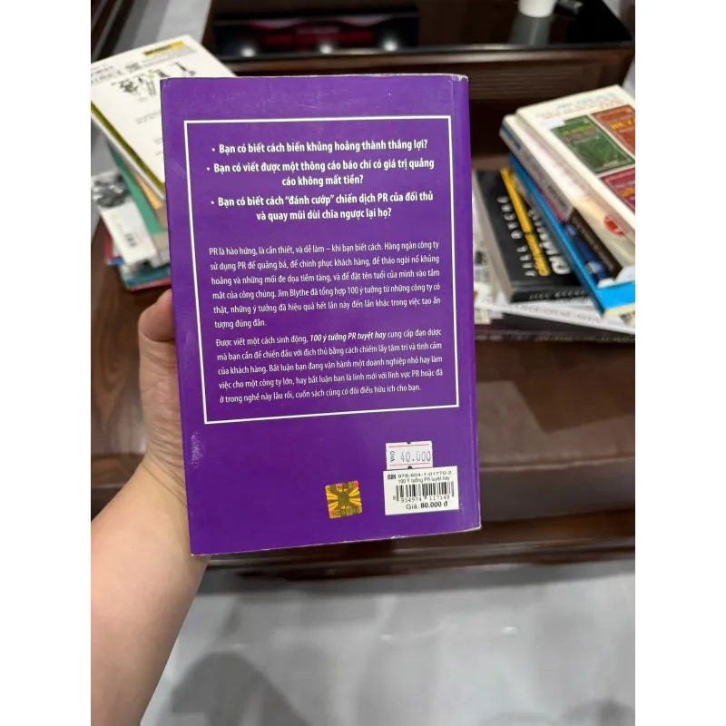 100 Ý Tưởng PR Tuyệt Hay - K4 1021090