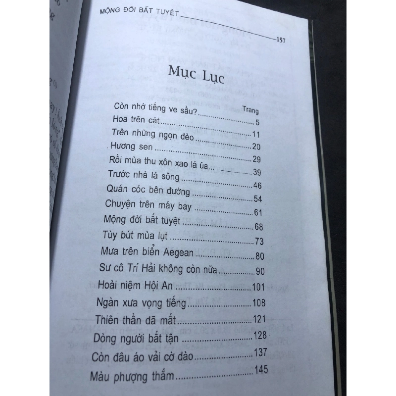 Mộng đời bất tuyệt 2006 mới 70% ố bẩn nhẹ Nguyễn Tường Bách HPB0906 SÁCH VĂN HỌC 915360