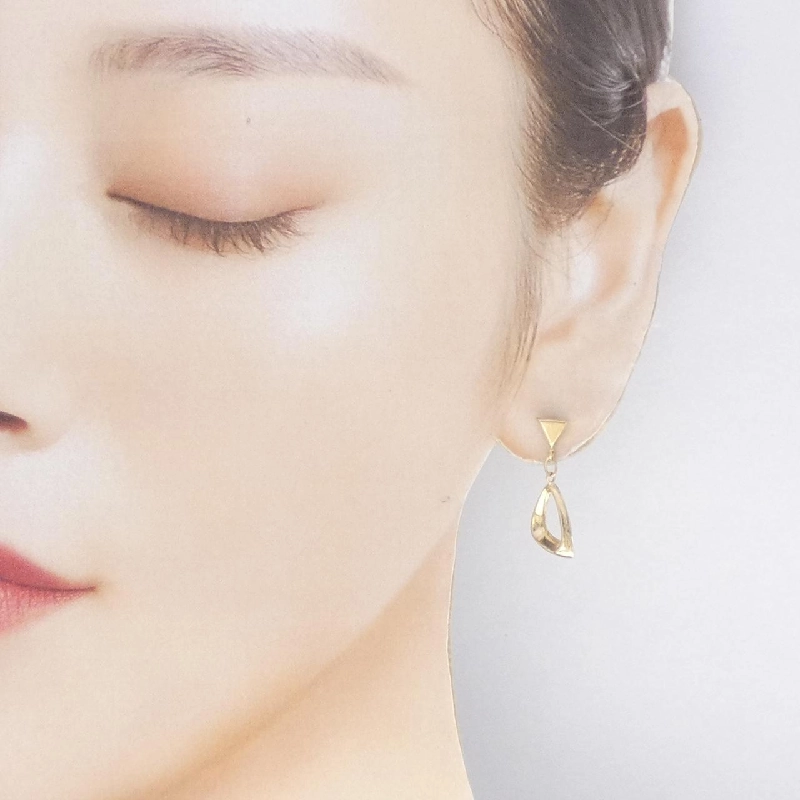 K18YG Bông tai - Hàng hiệu Authentic 867347