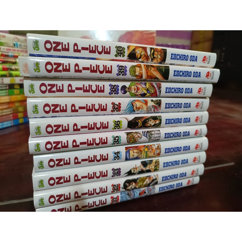 Combo 10 cuốn One Piece bìa áo tùy chọn 222554