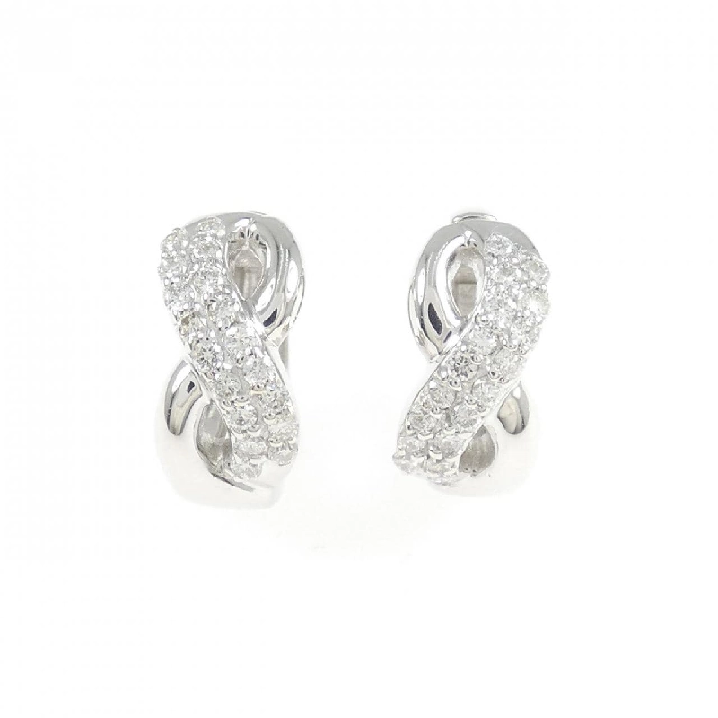 K18WG Bông tai kim cương 0.30CT - Hàng hiệu Chính hãng 873808