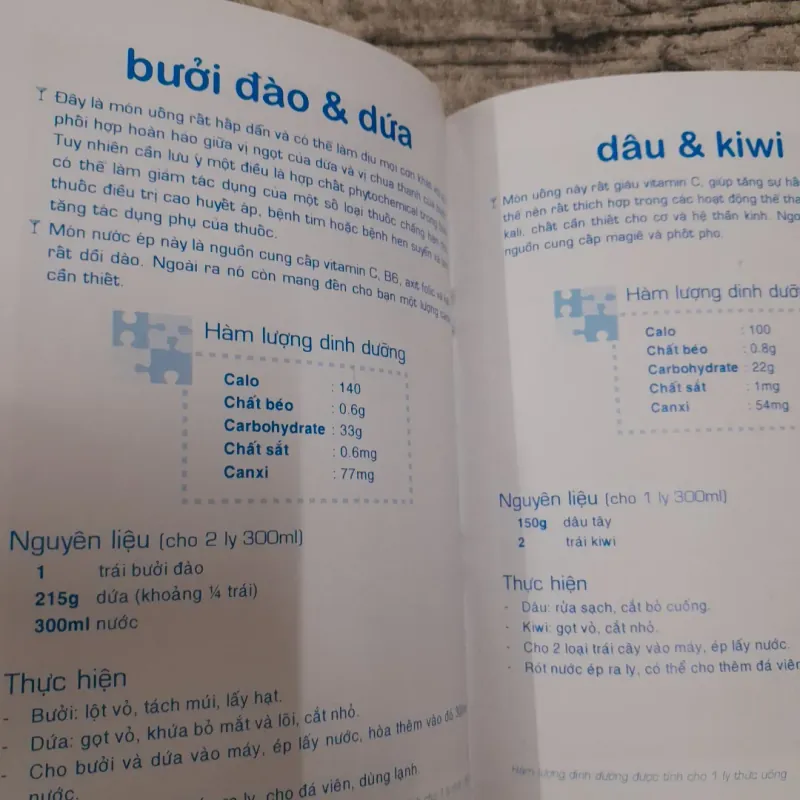 Các món Sinh tố & Nước ép Giàu năng lượng. Tg. Huỳnh Hồng Anh. 785339