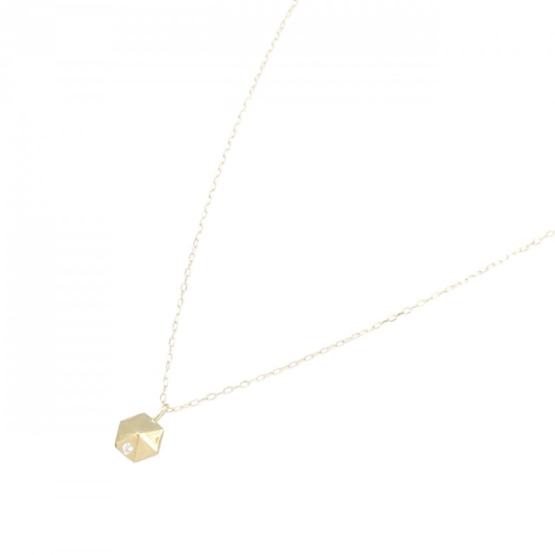 Dây chuyền kim cương K18YG 0.01CT - Hàng hiệu Authentic 863950