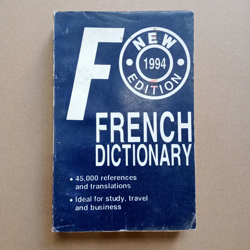 French Dictionary 📚 706871