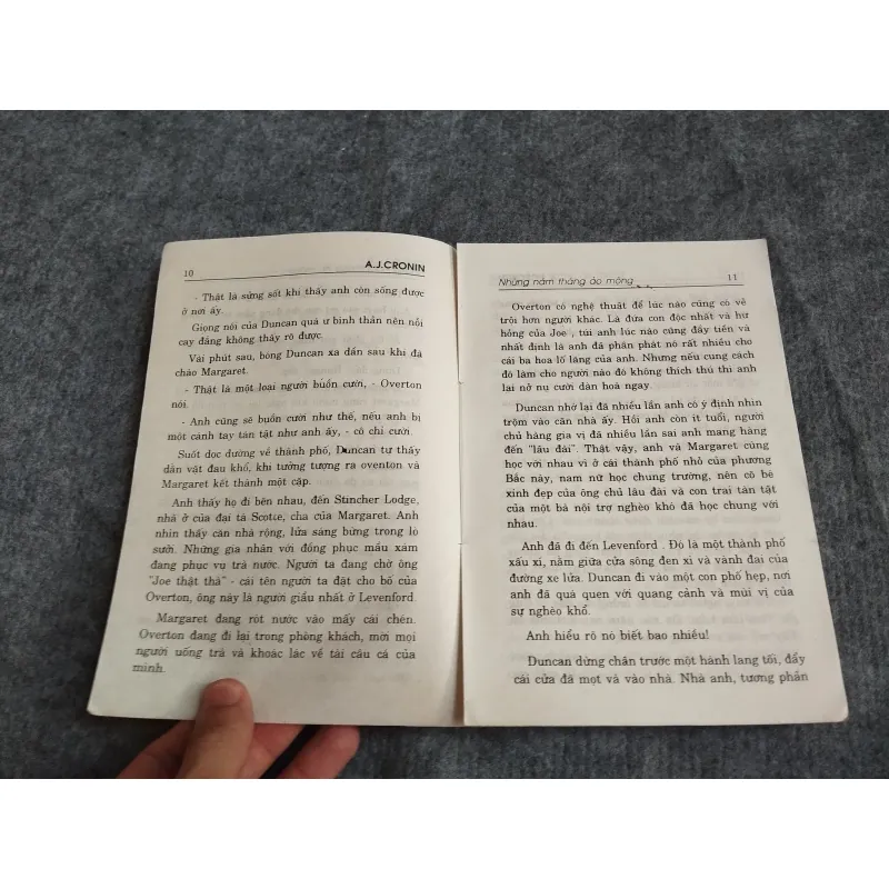 NHỮNG NĂM THÁNG ẢO MỘNG - A.J.CRONIL 574622