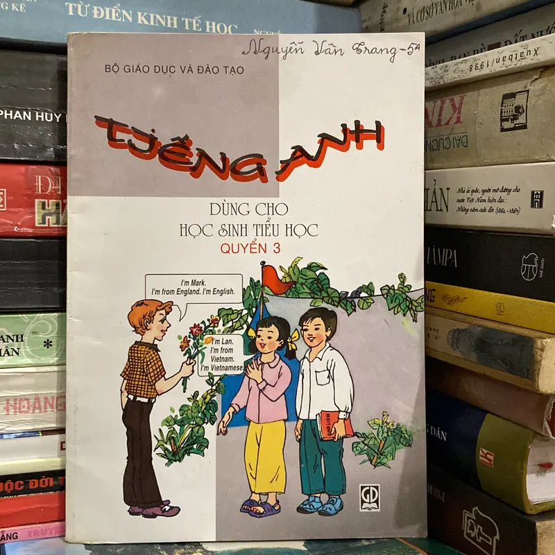 TIẾNG ANH- DÙNG CHO HỌC SINH TIỂU HỌC , QUYỂN 3 (XB 2004) 697750