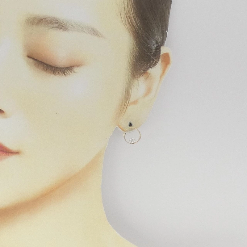 K10YG Bông tai Cubic - Hàng hiệu Chính hãng 875083