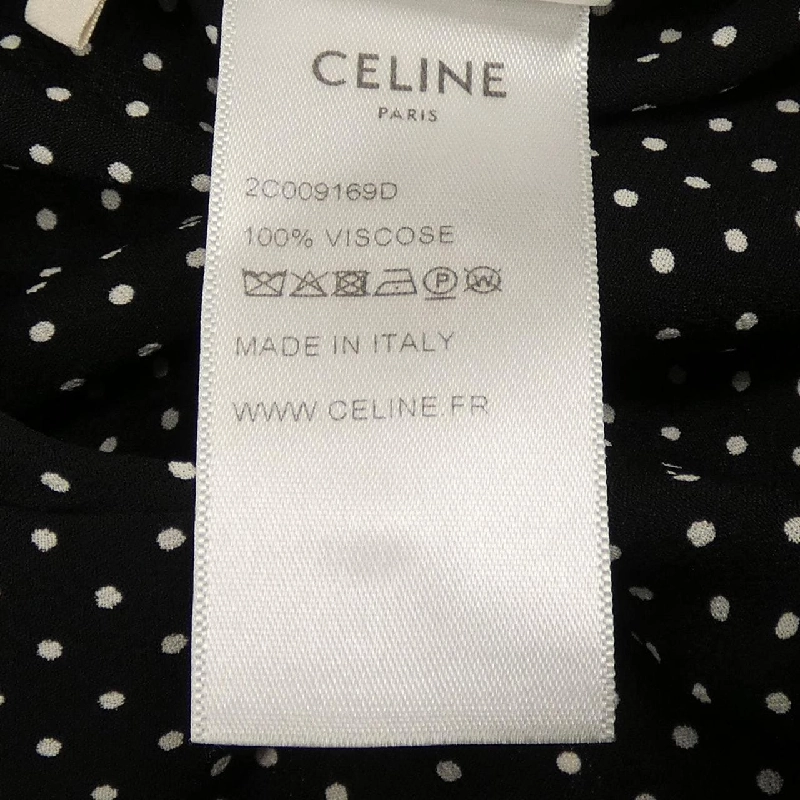 Áo sơ mi cổ Pháp cổ điển CELINE 2C009169D - Hàng hiệu Authentic 809860