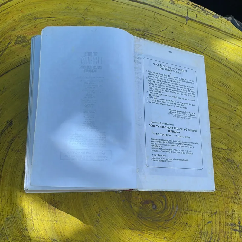 TỪ ĐIỂN ANH - VIỆT ENGLISH- VIETNAMESE DICTIONARY  702037