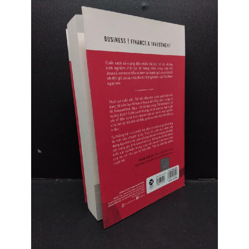 Chết vì chứng khoán Richard Smitten mới 90% bẩn nhẹ 2022 HCM.ASB1309 542716
