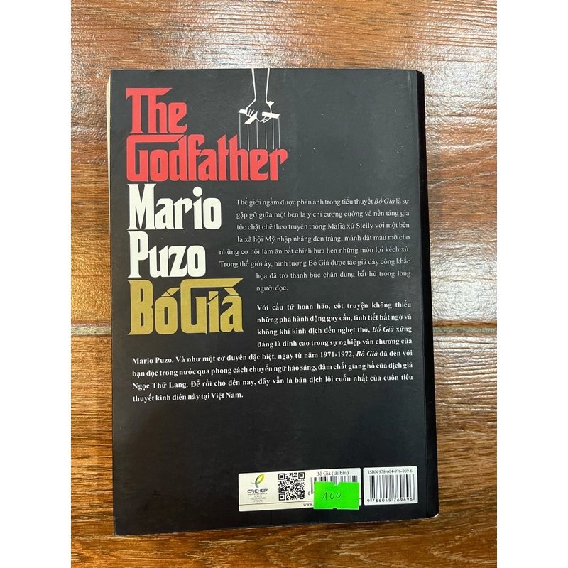 Mario Puzo Bố già (k4) 337856