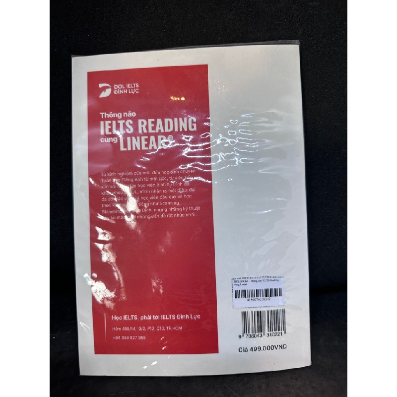 Thông não Ielts reading cùng Linear Dolbook 01 New 90% SBM1204 64279