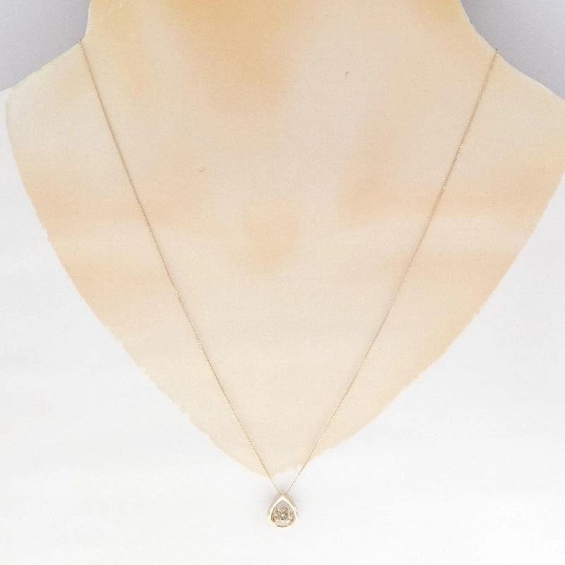 K18PG Dây chuyền kim cương 0.50CT - Hàng hiệu Chính hãng 858808