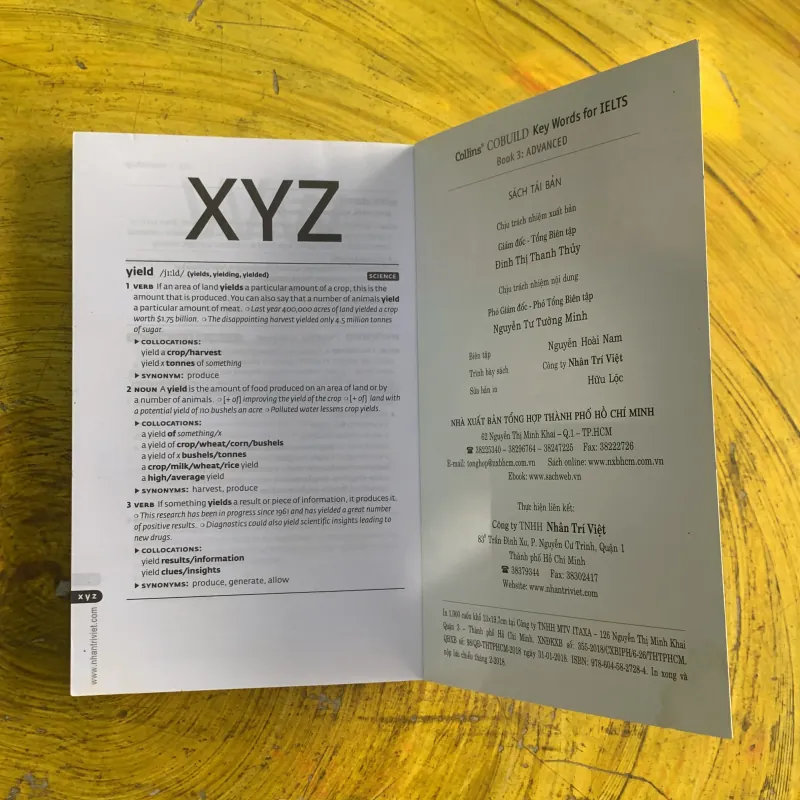 COMBO 3 cuốn COLLINS COBUILD KEY WORDS FOR IELTS 1003054
