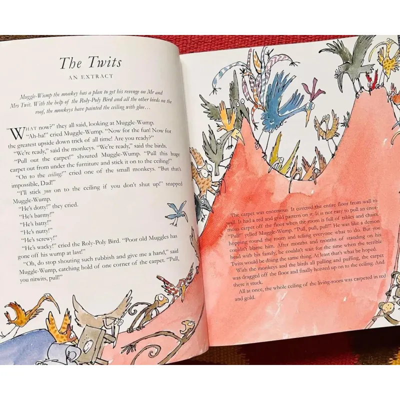 Roald Dahl Collection (Sách nhập) - 20 quyển sách màu - Khổ to A4 937275