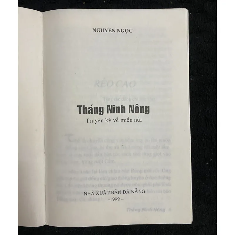 Tháng Ninh Nông- Nguyên Ngọc 1025173