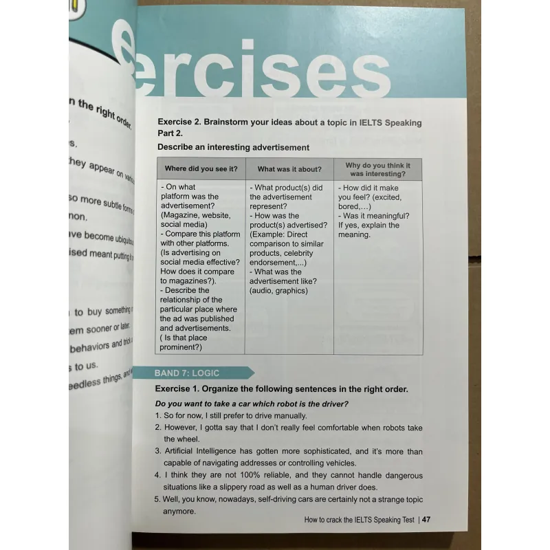 IELTS SPEAKING TEST 970120