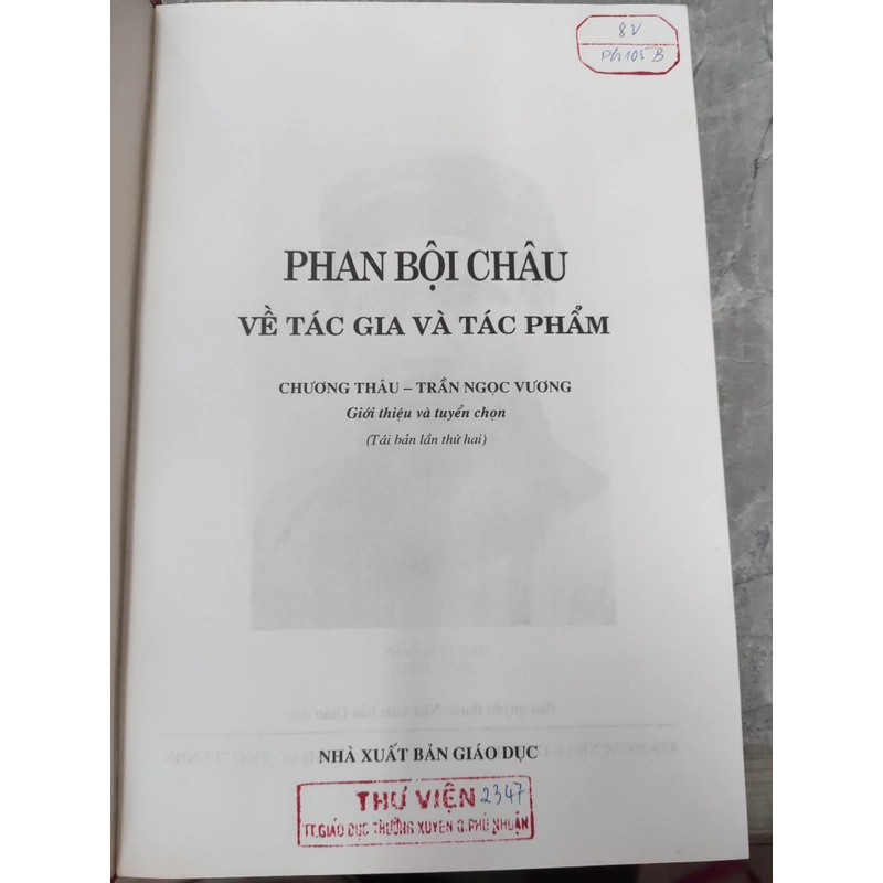 Phan Bội Châu về tác giả và tác phẩm 323786