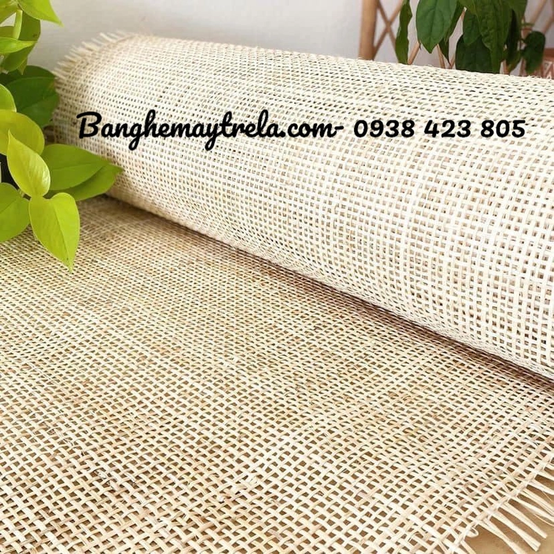Tấm mây đan caro- Lưới mây đan ô vuông 466332