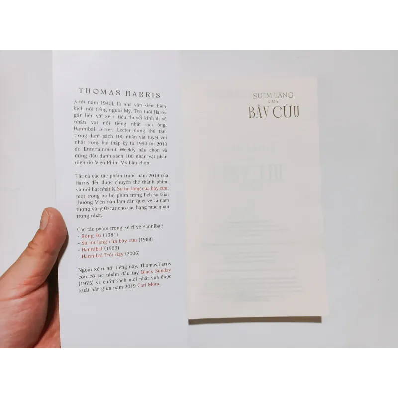 Sự Im Lặng Của Bầy Cừu - Thomas Harris 797737