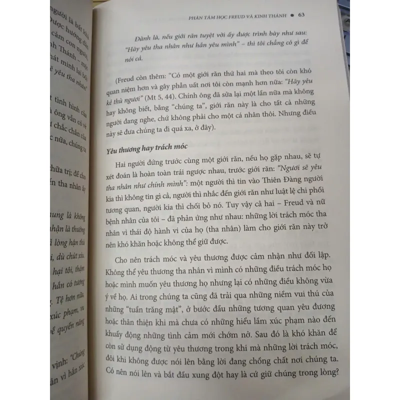 PHÂN TÂM HỌC FREUD & KINH THÁNH 701771