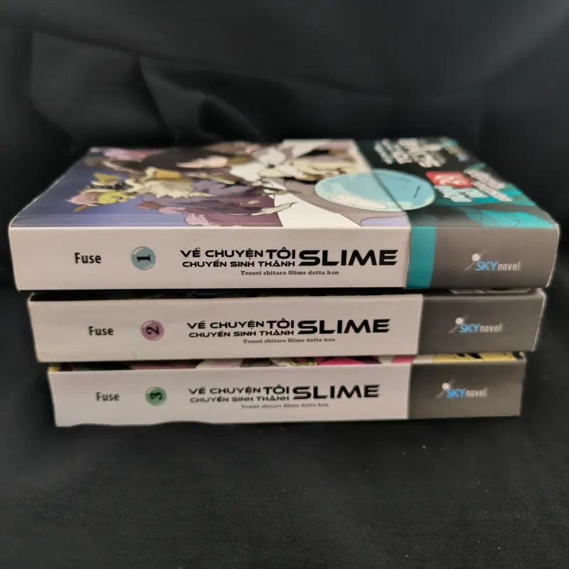 Light Novel Về việc tôi chuyển sinh thành slime (Tập 1 2 3) - Fuse 768289