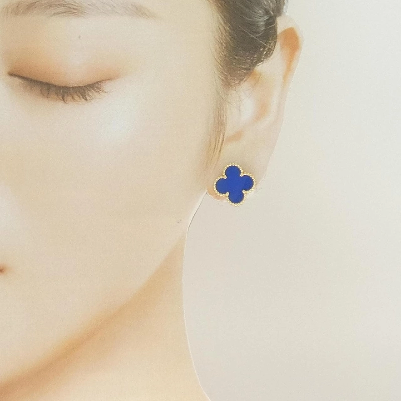 Bông tai Van Cleef & Arpels Vintage Alhambra - Hàng hiệu Authentic 845623