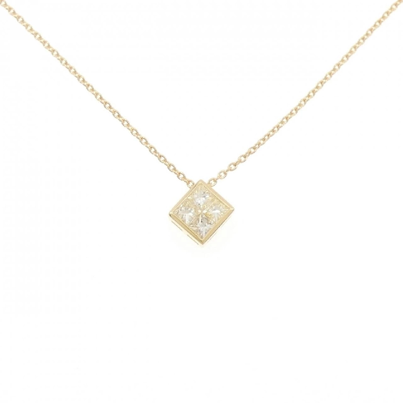 K18YG/750YG Dây chuyền kim cương 1.00CT - Hàng hiệu Chính hãng 860191