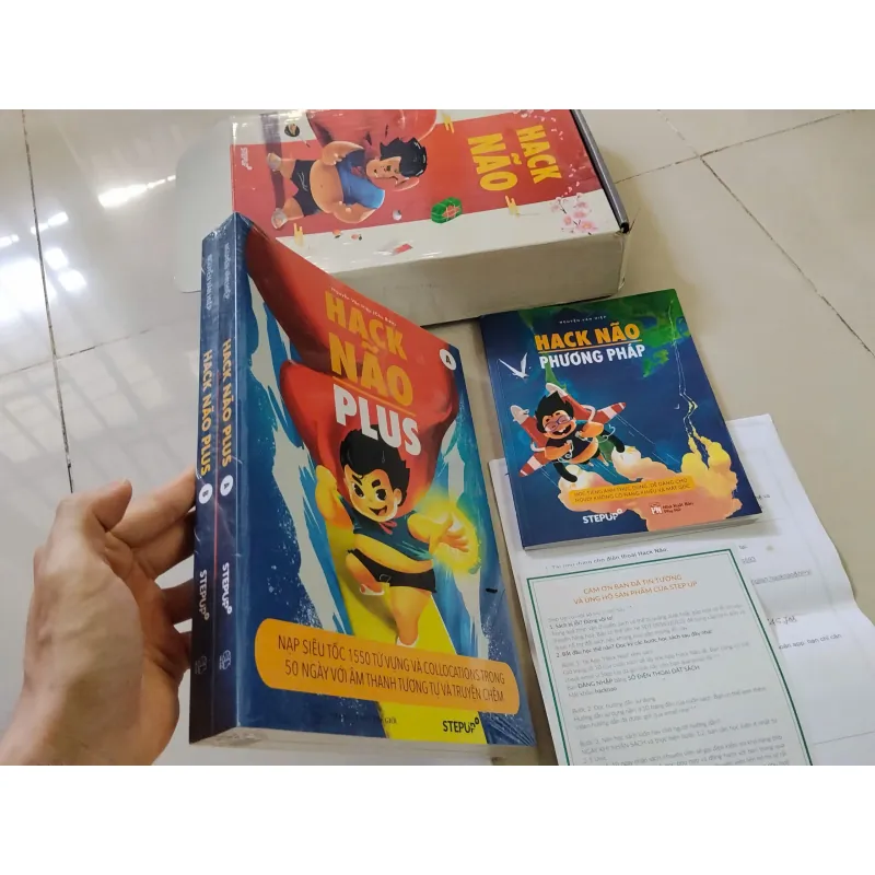 HACK NÃO PLUS (Bộ 2 cuốn) - Nguyễn Văn Hiệp - Đã mở hộp, còn nguyên bao bì 909504