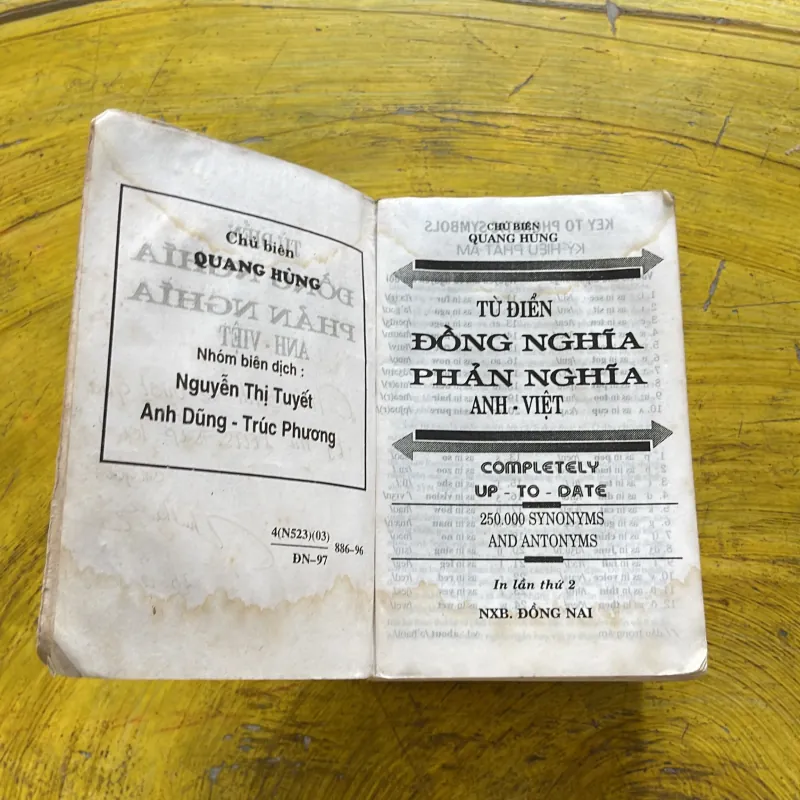 COMBO TỪ ĐIỂN ĐỒNG NGHĨA PHẢN NGHĨA ANH-VIỆT & 3000 ngữ động từ tiếng Anh và cách dùng 962953