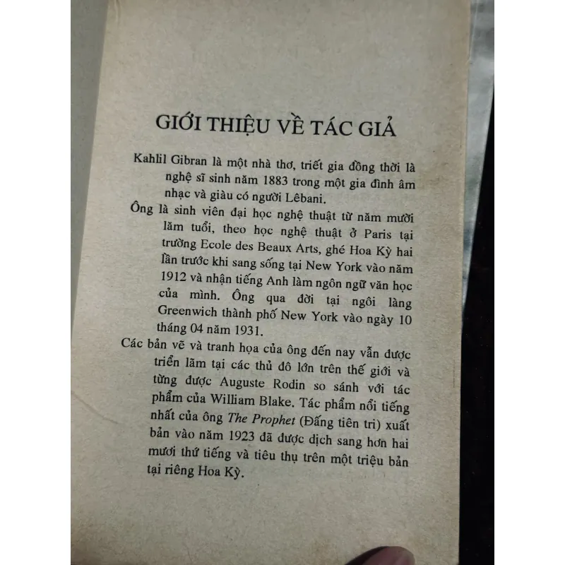 Combo 2 tác phẩm Kahlil Gibran 929384