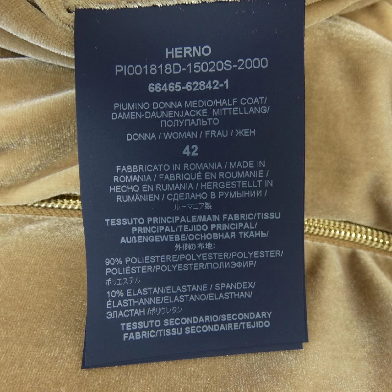 Herno PI001818D Áo khoác lông 631765