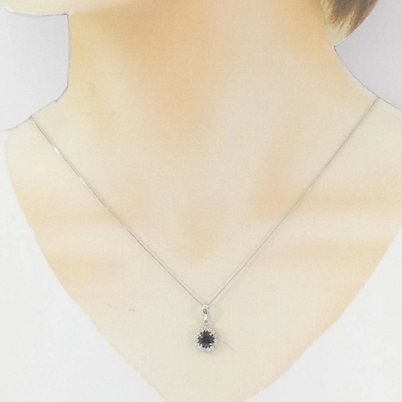 Dây chuyền Sapphire PT900/PT850 - Hàng hiệu Authentic 856886