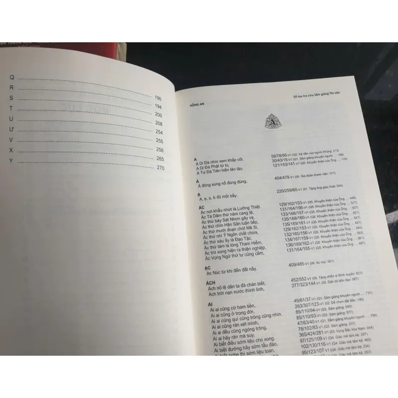Sách Sổ Tay Tra Cứu Sấm Giảng Thị Vân của Đức Huỳnh Giáo Chủ 690854