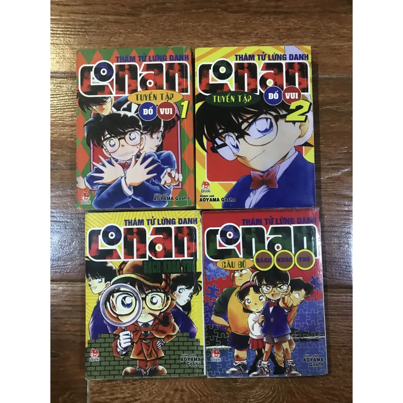 Conan tuyển tập đố vui 2 tập Conan Bách khoa thư Conan Câu đố bách khoa thư  1025401