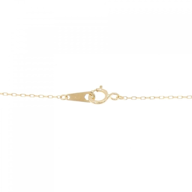 K18YG Emerald Necklace 0.21CT - Hàng hiệu Authentic 857338