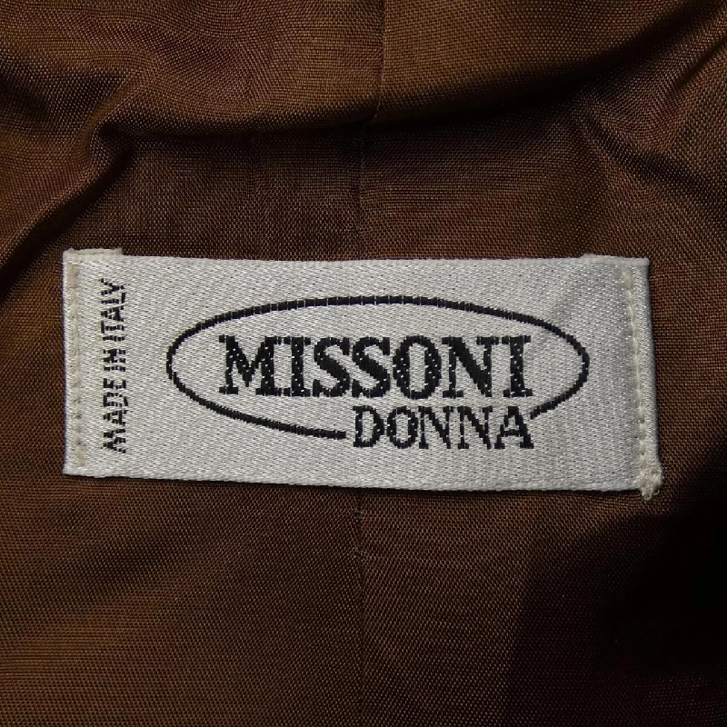 【Mã giảm giá】【Cổ điển】 Áo khoác không cổ MISSONI DONNA 641816