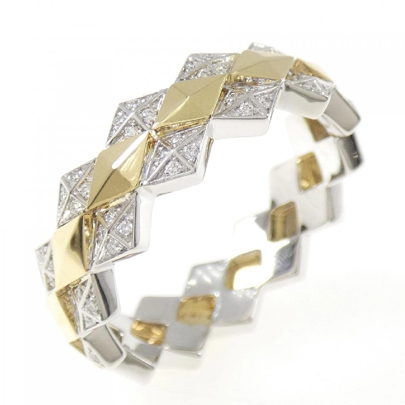 Nhẫn kim cương K18YG/K18WG 0.28CT - Hàng hiệu Chính hãng 848212