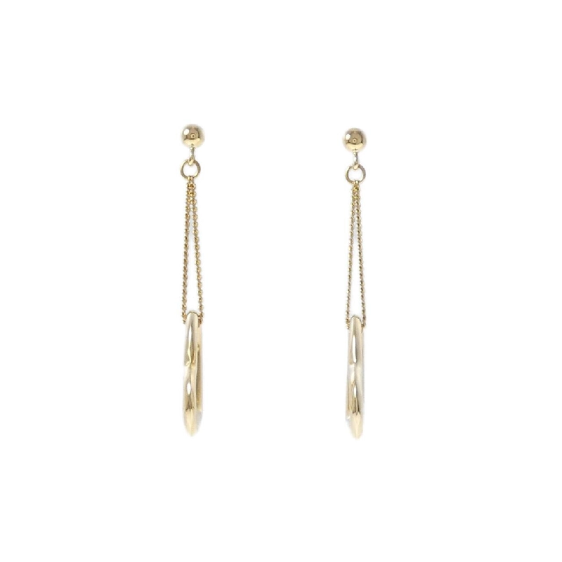 K18YG Bông tai hình trái tim - Hàng hiệu Chính hãng 866817