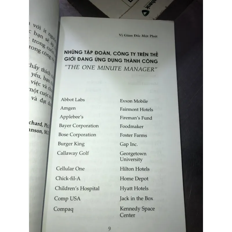 Vị giám đốc một phút 926165