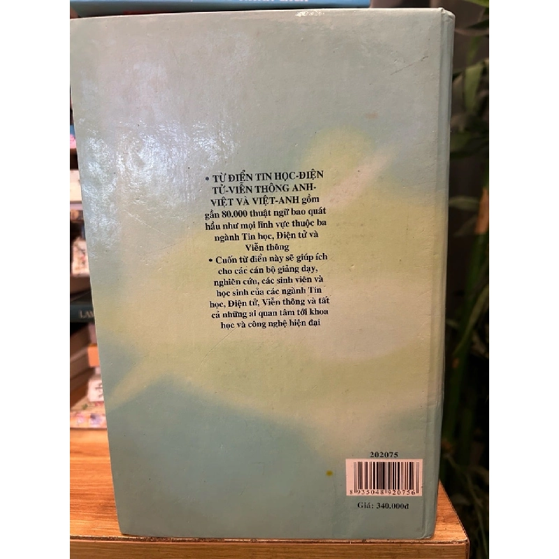 Từ điển tin học điện tử viễn thông Anh-Việt & Việt -Anh 786169