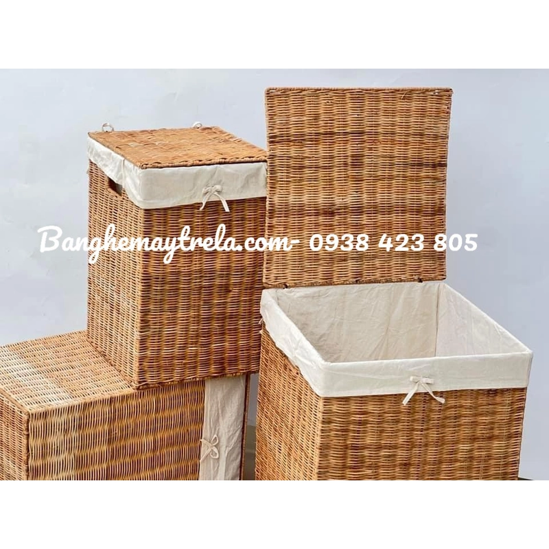 Giỏ đựng đồ mây tre trong khách sạn 444623