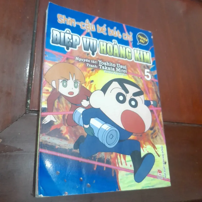 Shin - cậu bé bút chì ĐIỆP VỤ HOÀNG KIM 5 (truyện dài) 799936