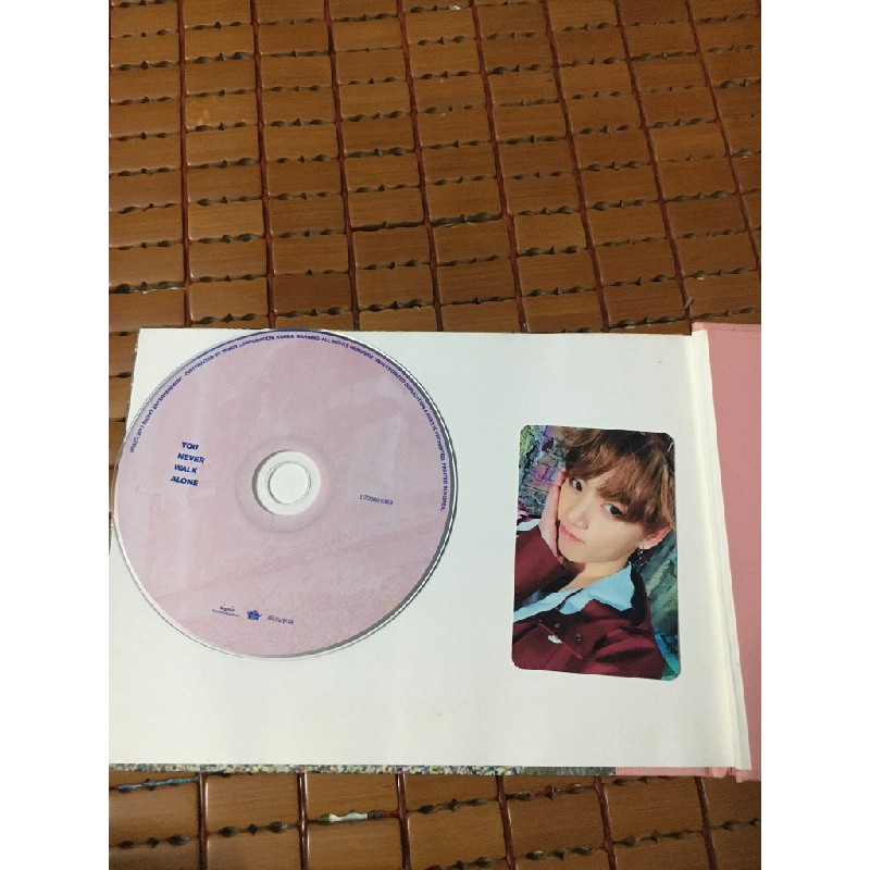 Bán album You never walk alone của BTS có card Jungkook  15552